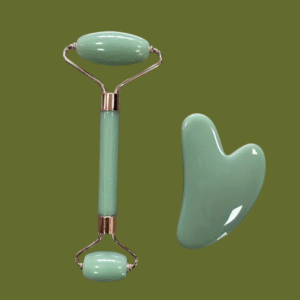 Gua Sha & Roller Facial Tool Green