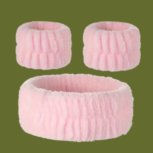 Head and Wrist bands Pink